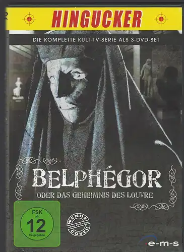 Belphégor oder das Geheimnis des Louvre.  TV-Miniserie - 3 DVDs