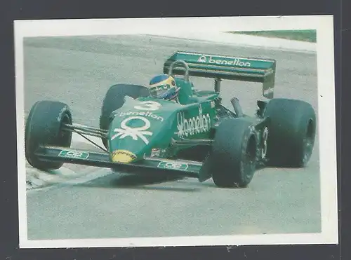 Bergmann Motorsport. Sammelbild Nr.102   Michele Alboreto / Tyrrell