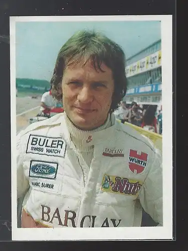 Bergmann Motorsport. Sammelbild Nr.117  Marc Surer