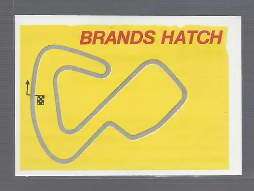 Bergmann Motorsport. Sammelbild Nr.121  Grosser Preis von Europa Brands Hatch