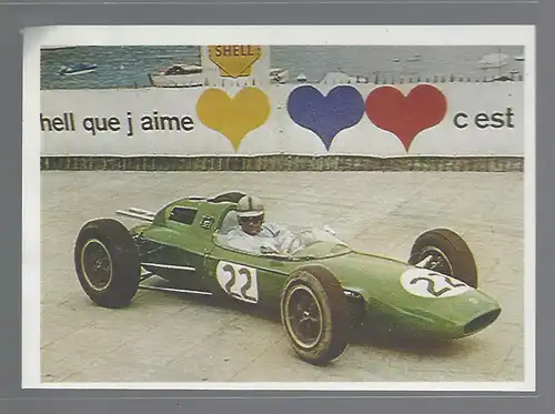 Bergmann Motorsport. Sammelbild Nr. 34    1962: Lotus-Climax