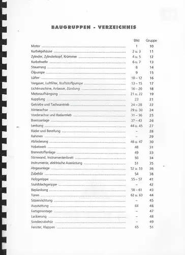 Ersatzteilliste LLoyd LT-LTK 500, LLoyd LT-LTK 600 Ausgabe 1955. --KOPIE-. 