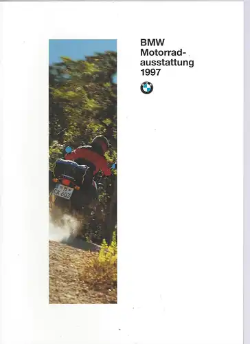 Prospekt. BMW Motorradausstattung 1997. 