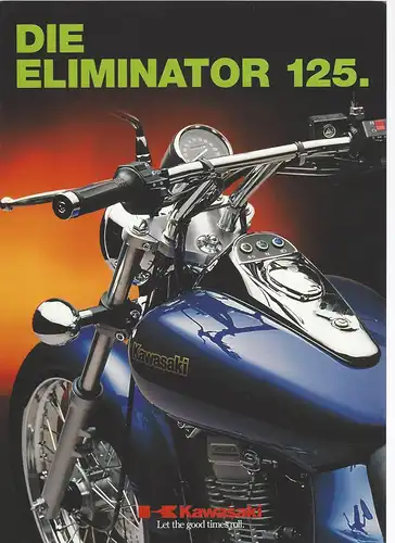 Prospekt. Kawasaki Die Eliminator 125. 7/1997. 