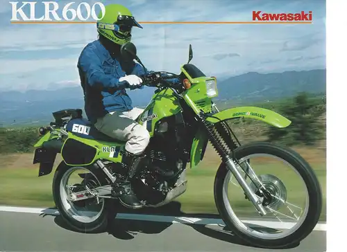 Prospekt. Kawasaki KLR 600. 