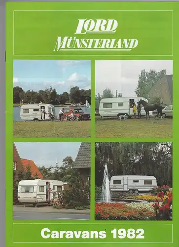 Prospekt LMC Lord-Münsterland Caravans 1982. 