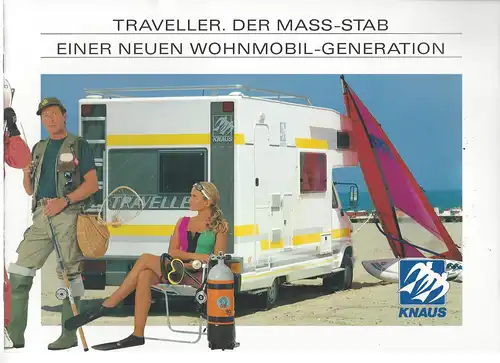 Händlerverzeichnis Knaus-Service in Europa, so wie zwei Preislisten vom Traveller und Südwind. 