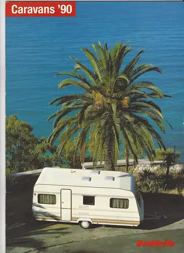 Prospekt  Dethleffs Caravans 1990. Mit Preisliste. 