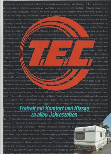 Prospekt  T.E.C. Freizeit mit Komfort und Klasse zu allen Jahreszeiten. 1990. 