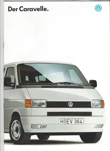 Prospekt VW. Der Caravelle. Juli 1994. 