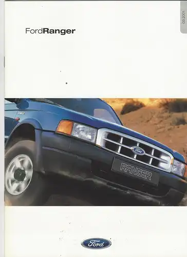 Prospekt. Ford Ranger 03.2001. 