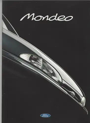 Prospekt Ford. Mondeo  Mit Preisliste, Lieferumfang, Technische Daten. 1993. 