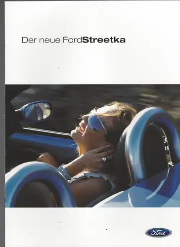 Prospekt Ford. Der neue Ford Streetka.  2003. 