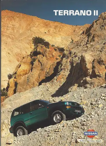 Prospekt Nissan Terrano II.  1996. 