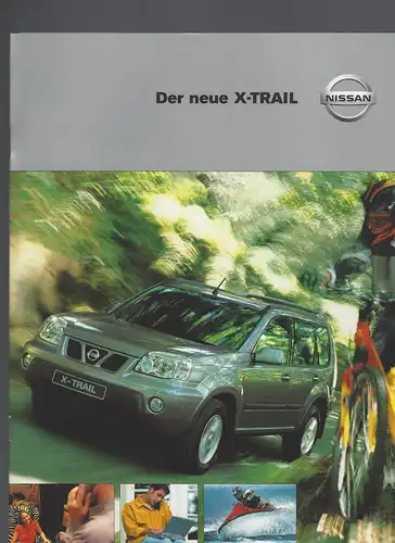 Prospekt Nissan. Der neue X-Trail.  2001. 