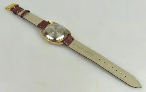 Glashütte Spezimatic Herrenarmbanduhr mit Bison 26 Rubis, so229