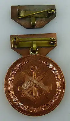 GST Medaille Hervorragender Ausbilder GST Bronze mit Urkunde 1972 verl.  GST14a