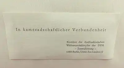 Ehrengeschenk - 3 Medaillen im Etui: Weimarer Porzellan DDR Gedenkstätten e1448