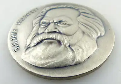 Medaille: Parteihochschule - Karl Marx - Zentralkomitee der SED 1818-1883 e1451