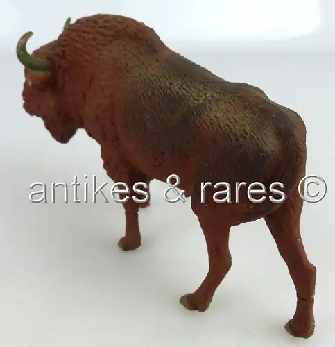Altes Lineol Tier: Büffel (linol068)