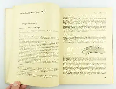 #e5722 Altes Buch: Walter Wernicke - Fachkunde für Bäcker Volk & Wissen 1950