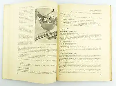 #e5722 Altes Buch: Walter Wernicke - Fachkunde für Bäcker Volk & Wissen 1950