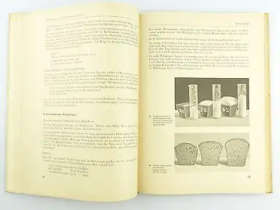 #e5722 Altes Buch: Walter Wernicke - Fachkunde für Bäcker Volk & Wissen 1950