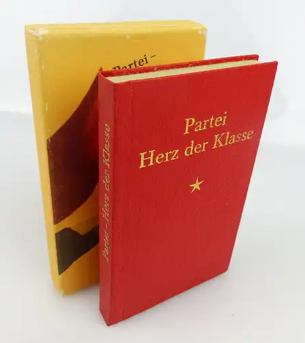 Minibuch: Partei - Herz der Klasse Claus Hammel Gedichte über die Partei bu0859