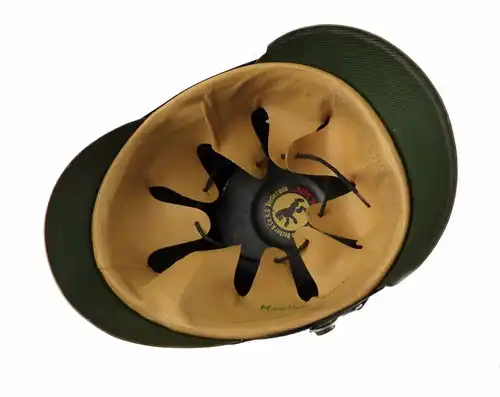#e6649 Berliner Tschako Helm Original "Vupa" Polizeihelm SW68 Becker & Co.