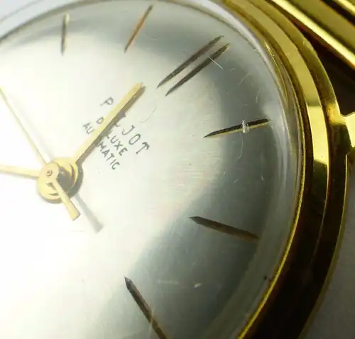#e7053 Poljot de Luxe Automatic Armbanduhr UdSSR 60er Jahre