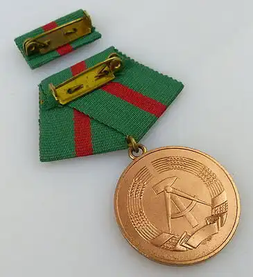 Medaille für treue Dienste in der Zollverwaltung DDR Bronze 5 Jahre, Orden2396