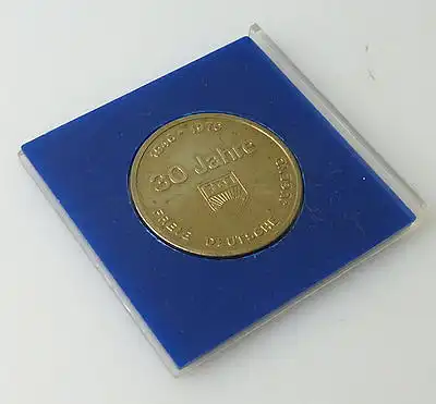 Medaille : 30 Jahre FDJ Freie Deutsche Jugend DDR / r424