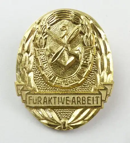#e7684 Medaille für aktive Arbeit in der GST vgl. Nr. 11 h ab 1962 verliehen