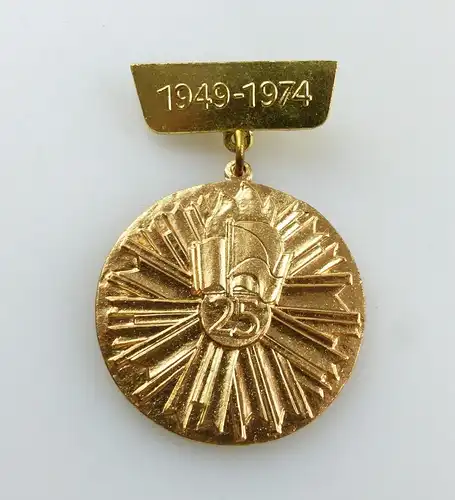 #e7843 Original altes Abzeichen 1949-1974 25 Jahre Ustredni Rada PO SSM