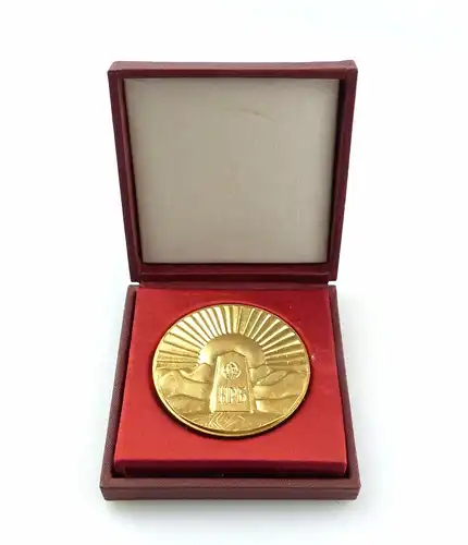 #e7836 Original alte Medaille mit Etui