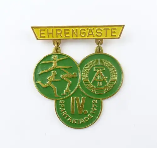 #e7947 DDR Abzeichen für Ehrengäste der IV. Spartakiade 1972