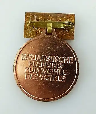 #e7907 DDR Abzeichen 25 Jahre Staatliche Plankommission zum Wohle des Volkes