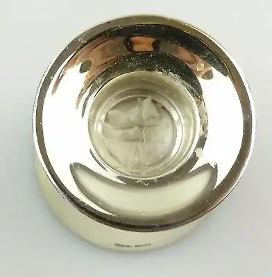 #e8232 Original alter Kerzenhalter aus 925 Sterling Silber mit Füllung