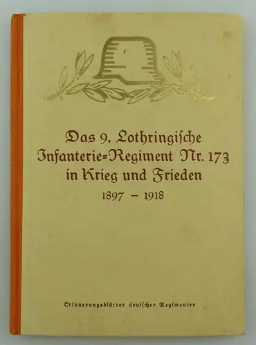 #e8439 Buch: Das 9. lothringische Infanterie-Regiment Nr. 173 Teil 1