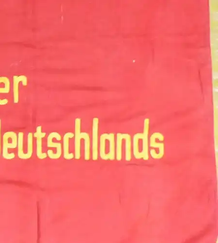 #e8434 DDR Fahne von 1959 Ehrenbanner der Bezirksleitung der SED Frankfurt Oder