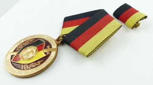 #e8432 Alte Projektierte Auszeichnung der DDR Verdienstmedaille MfS bronzefarben