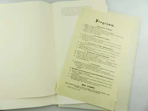 #e8419 Seltene Mappe Eröffnung der Akademie der pädagogischen Wissenschaften DDR