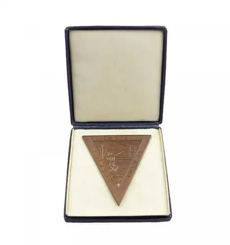 #e8475 Alte Medaille Beskidy Slaskie dzien sportu Katowice FWP bronzefarben