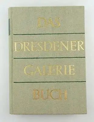 #e8548 Das Dresdner Galerie Buch Seydewitz Verlag der Kunst Dresden 1957 DDR