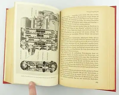 #e8606 Buch: Du und der Motor mit 170 Zeichnungen und 32 Tafeln 1939