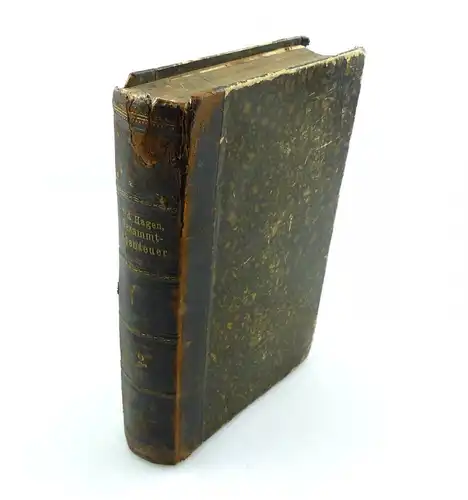#e8644 Buch: Gesammtabenteuer Ritter- und Pfaffen-Mären 2. Band 1850