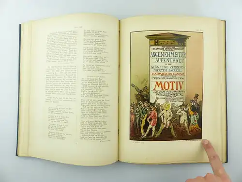 #e8762 Buch: Unser Motiv - Festschrift für Mitglieder des Vereins "Motiv" 1897