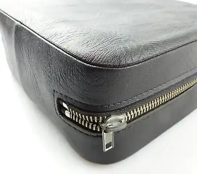 #e8857 Carl Zeiss Jena Tasche schwarz für Ferngläser 7x50, 10x50 oder 15x50
