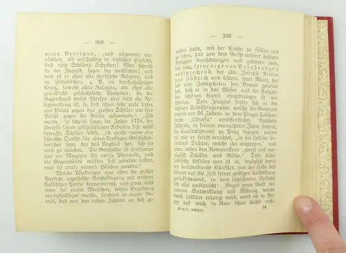 #e8850 Kleines Buch Leseführer: Die Lektüre von Fr. X. Wetzel 2. Auflage um 1900