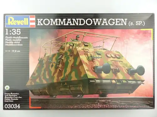 #e8832 Revell Modellbau Kommandowagen (s.SP.) 1:35 Panzer 03034 19,8 cm Niveau 4